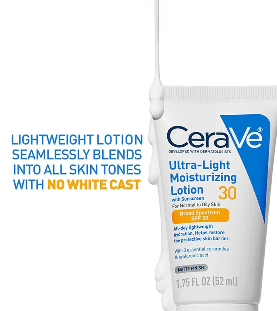 CeraVe Ultra-Light Moisturizing Lotion SPF 30