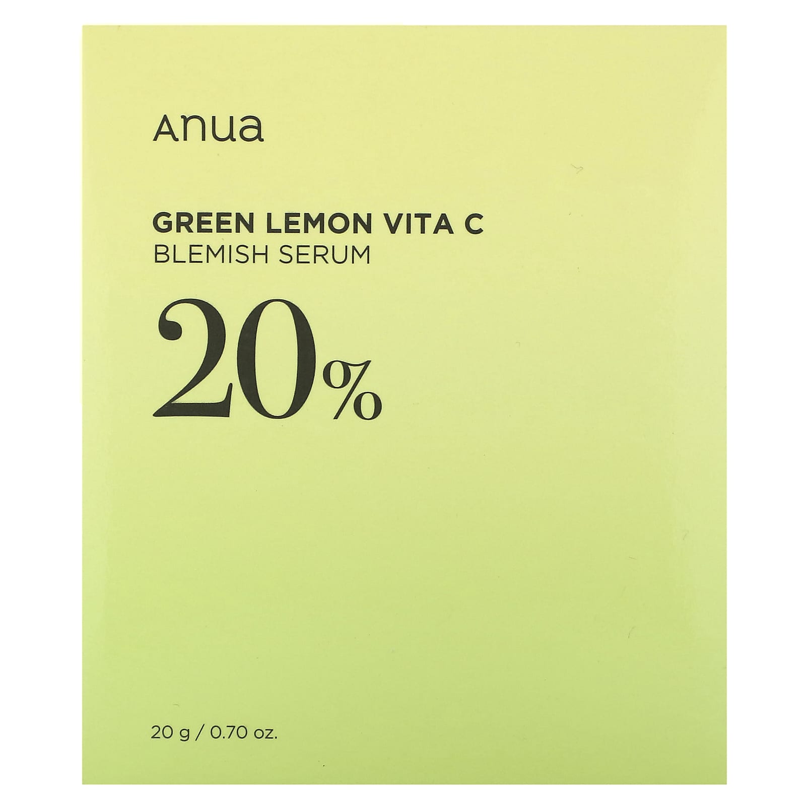 Anua Green Lemon Vita C Blemish Serum