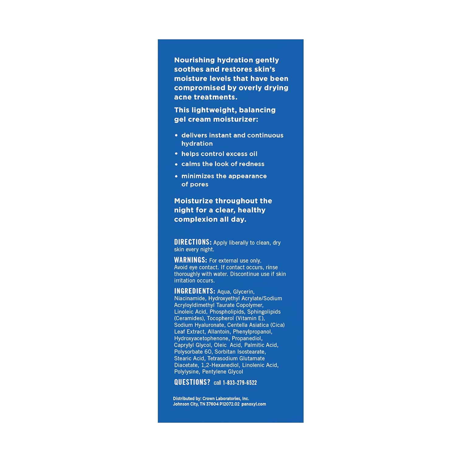 PanOxyl PM Balancing Repair Moisturizer