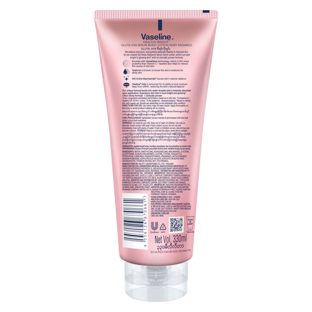 Vaseline Gluta-Hya Dewy Radiance Serum-In-Lotion