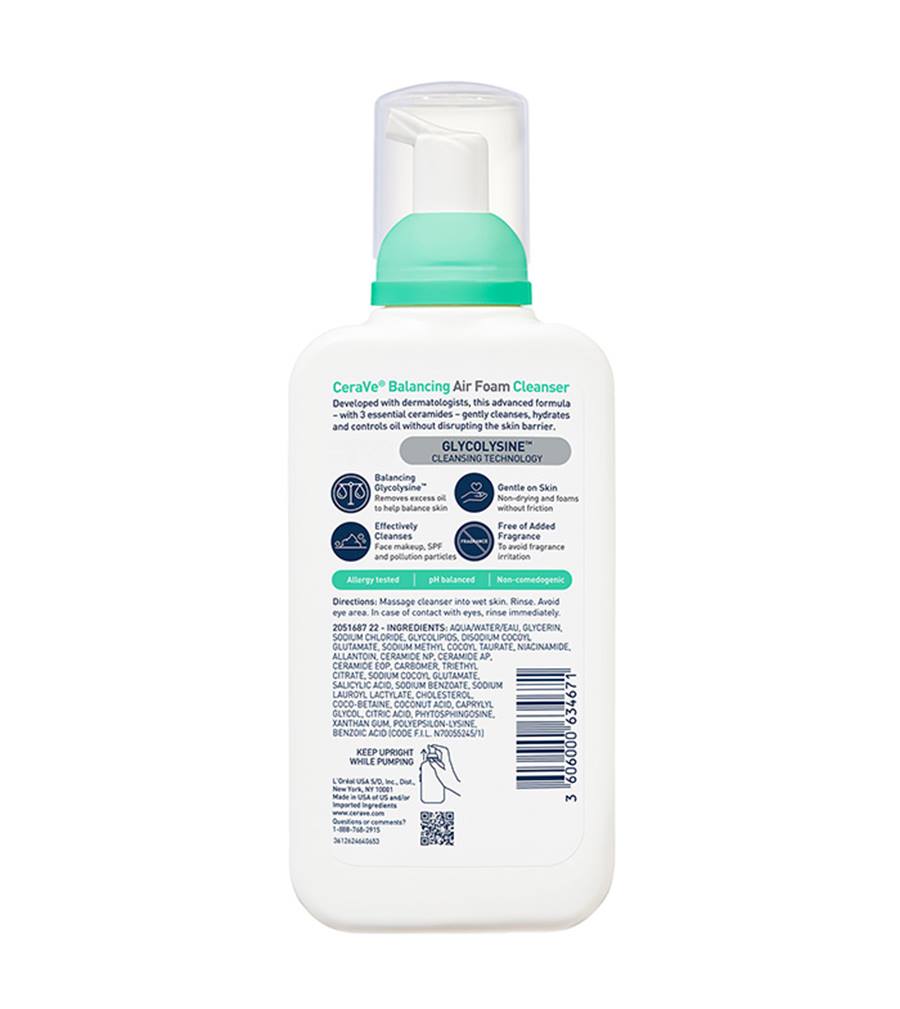 CeraVe Balancer Air Foam Cleanser