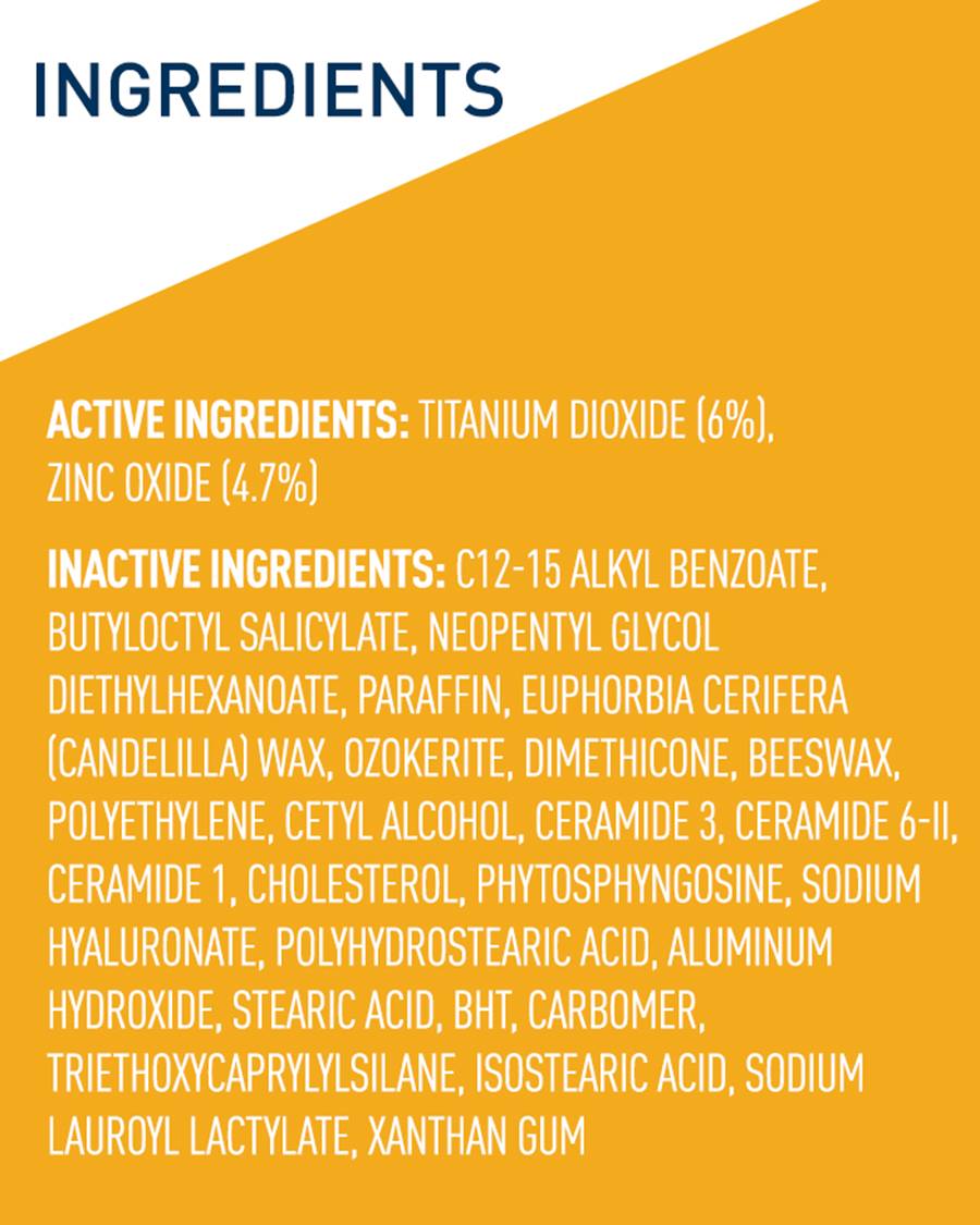 CeraVe Hydrating Mineral Sunscreen Stick SPF 50