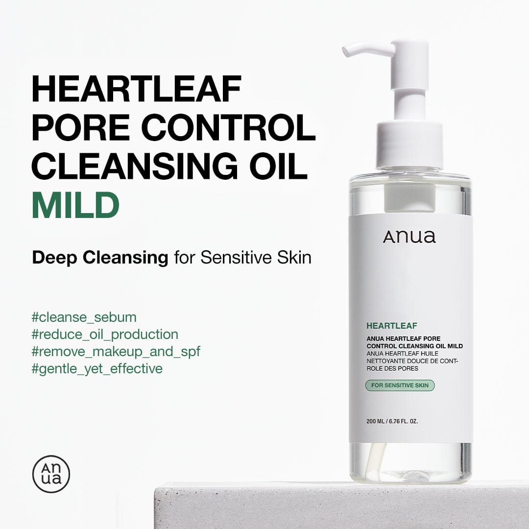 Anua Heartleaf Pore Control Cleansing Oil Mild
