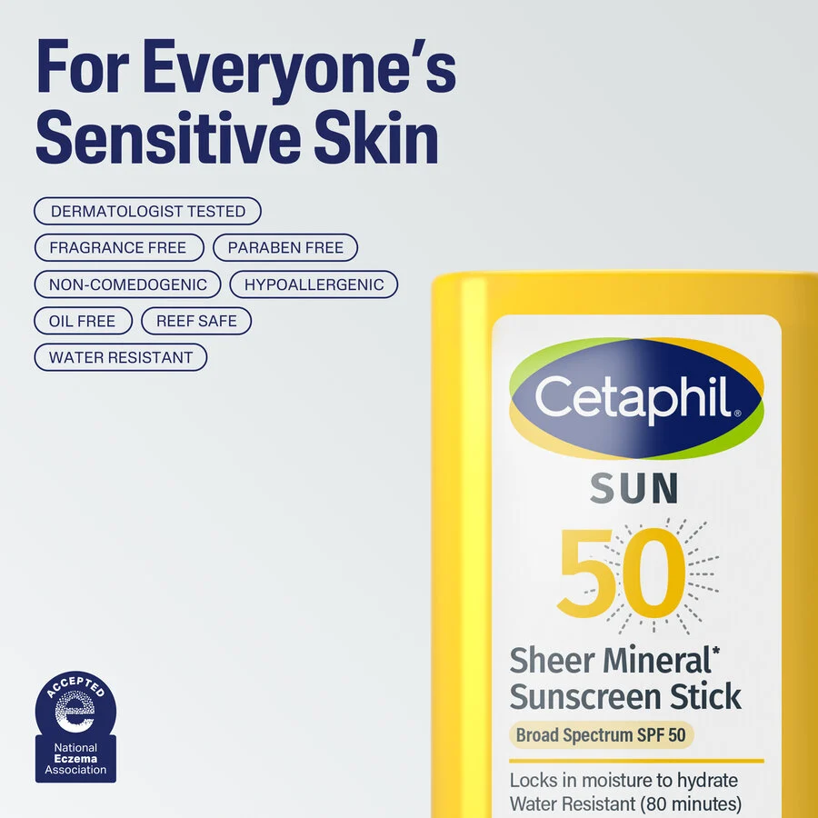 Cetaphil Sun Sheer Mineral Sunscreen Stick SPF 50